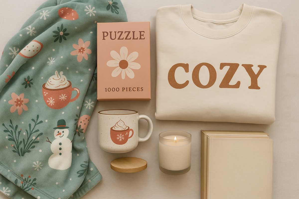 Holiday Gifts for people who love staying in.