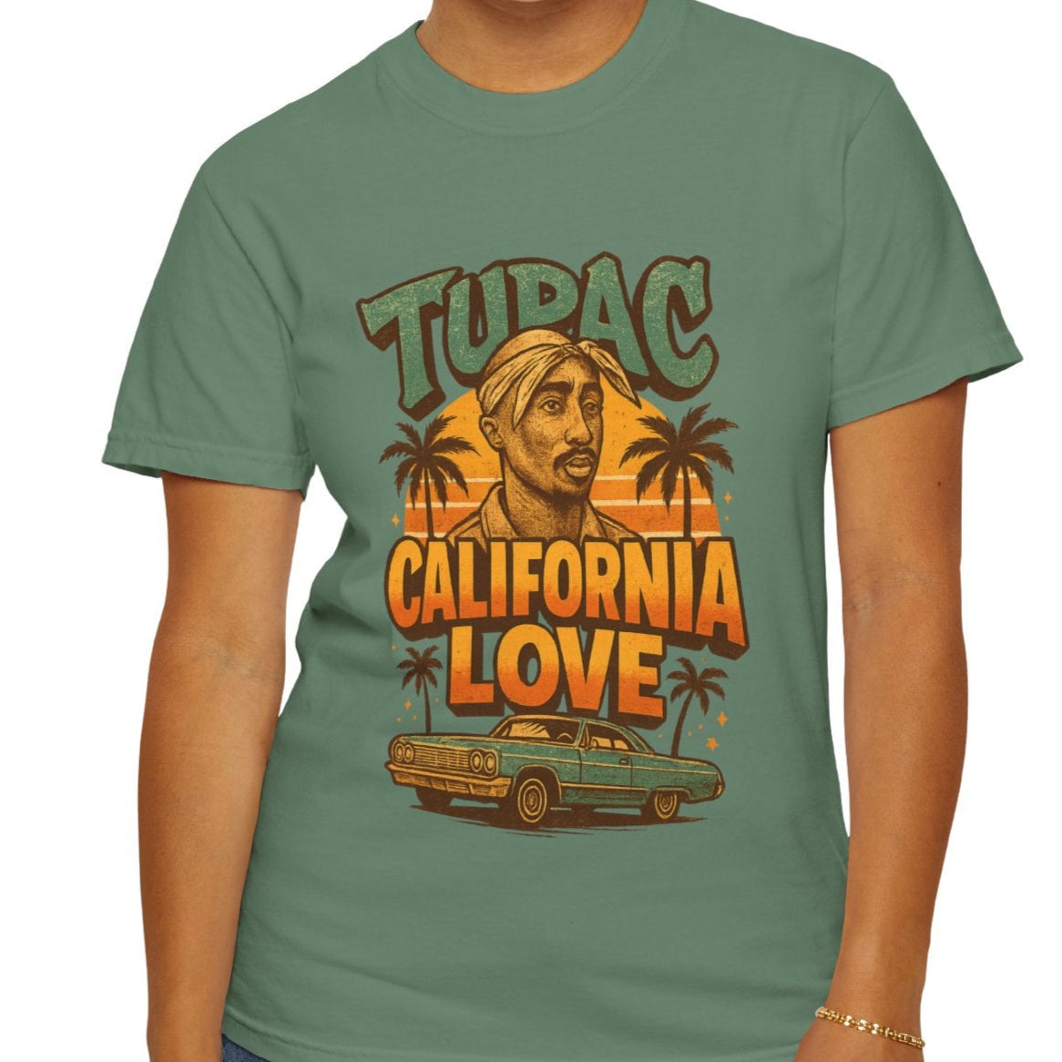 relaxed fit unisex hip hop streetwear California Love tee