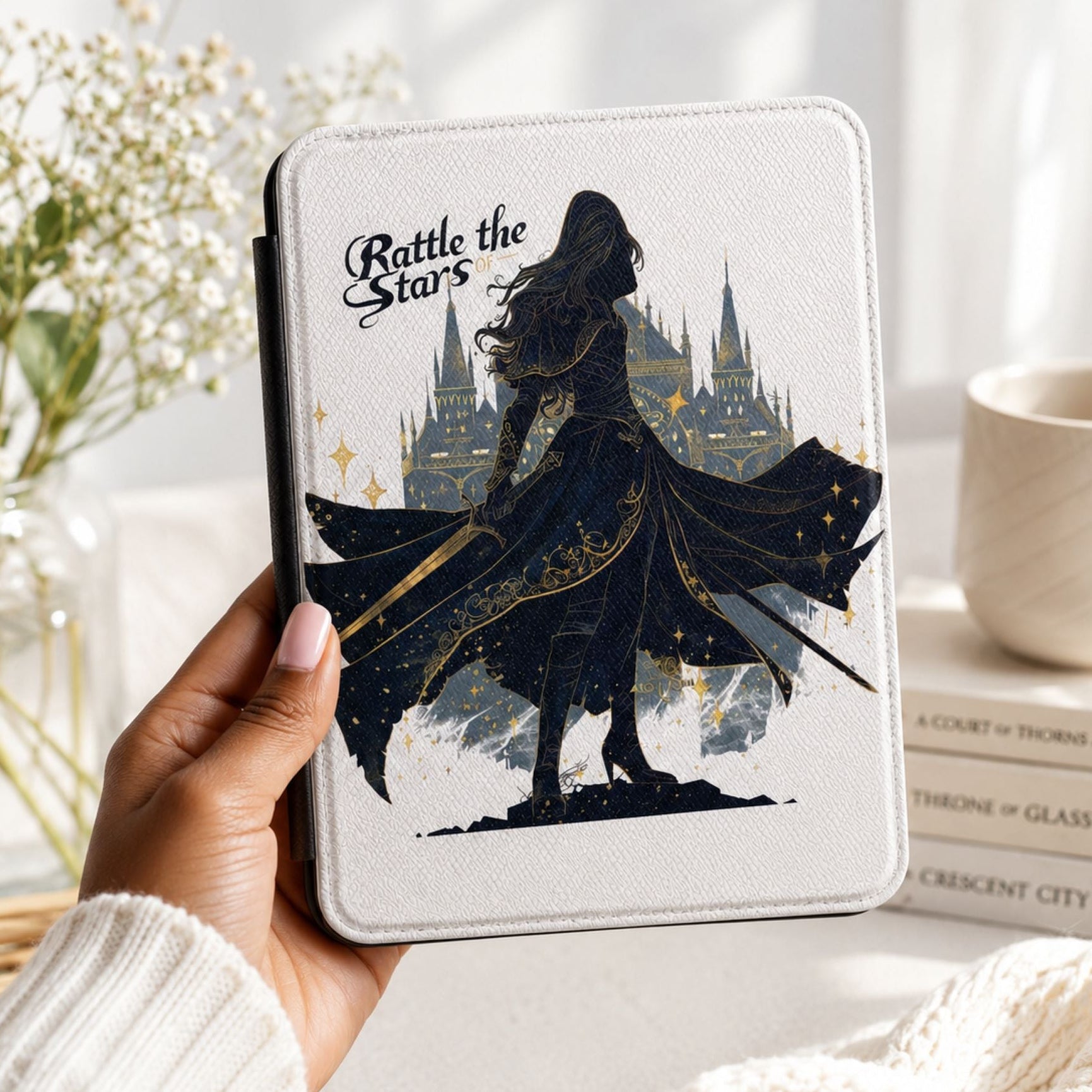 Terrasen Warrior Queen Kindle Case — Romantasy Cover for Paperwhite & Colorsoft