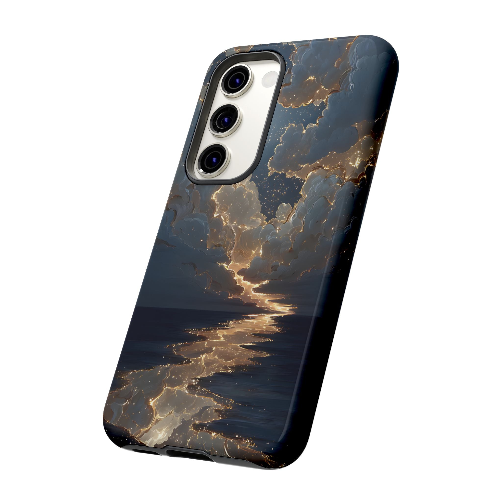 Celestial Night Sky Phone Case | Starry Cloud iPhone Cover, Protective Galaxy Case Gift for Dreamers