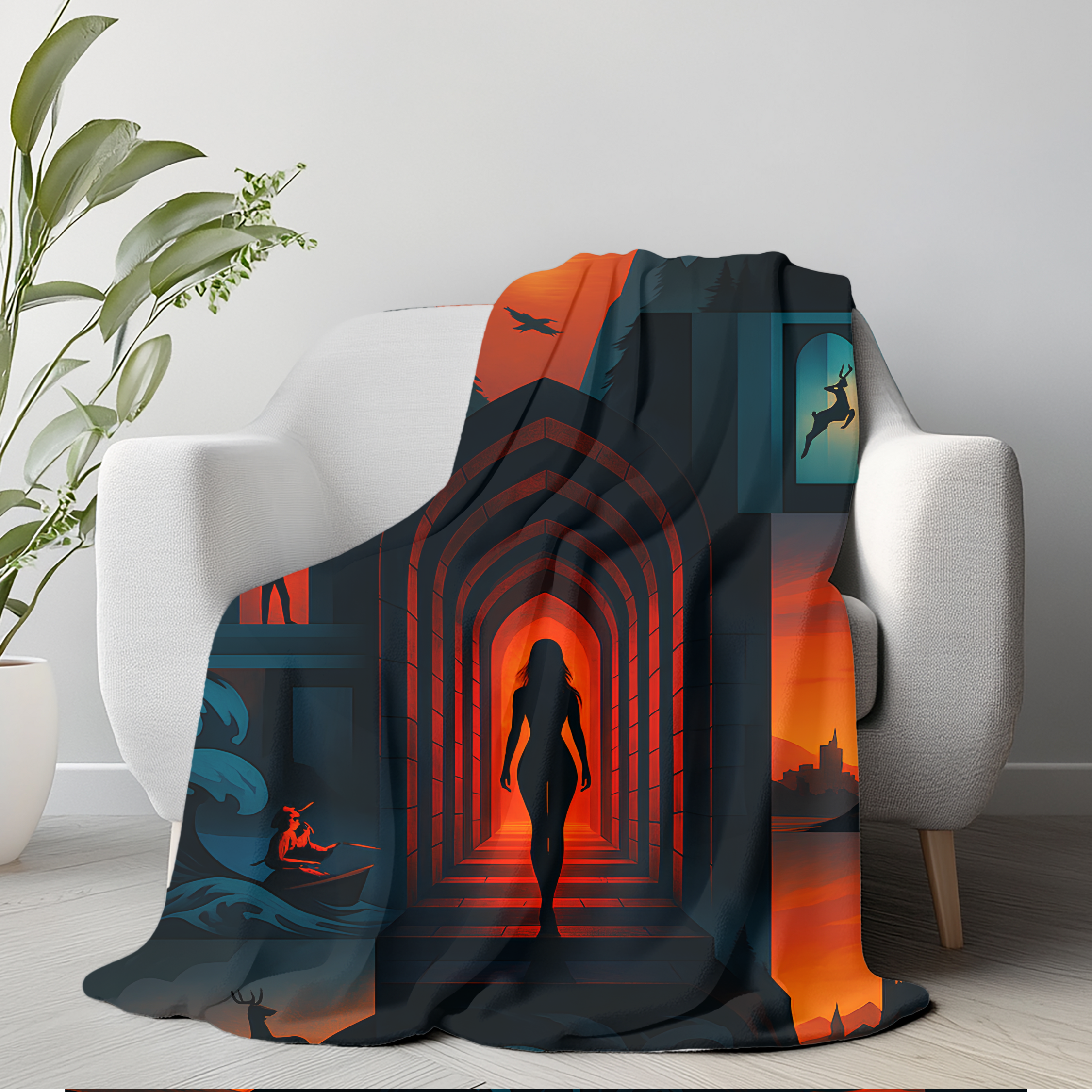 cozy fleece throw inspired by Aelin’s heroic story,
Kingdom of Ash inspired blanket for fantasy lovers,
soft fleece blanket inspired by Aelin’s magical world