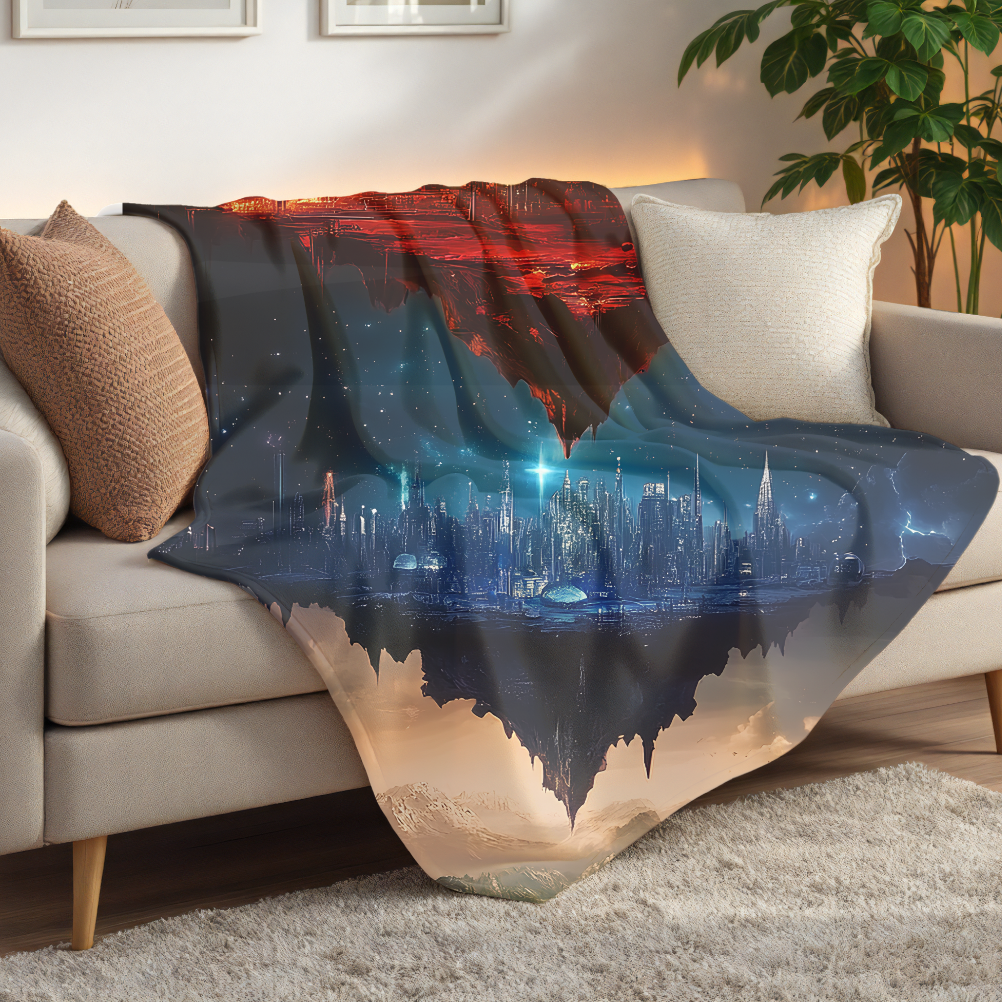 ACOTAR, Crescent City, Throne of Glass, Maasverse, Cozy Book Lover Gift, Reading Nook Throw
