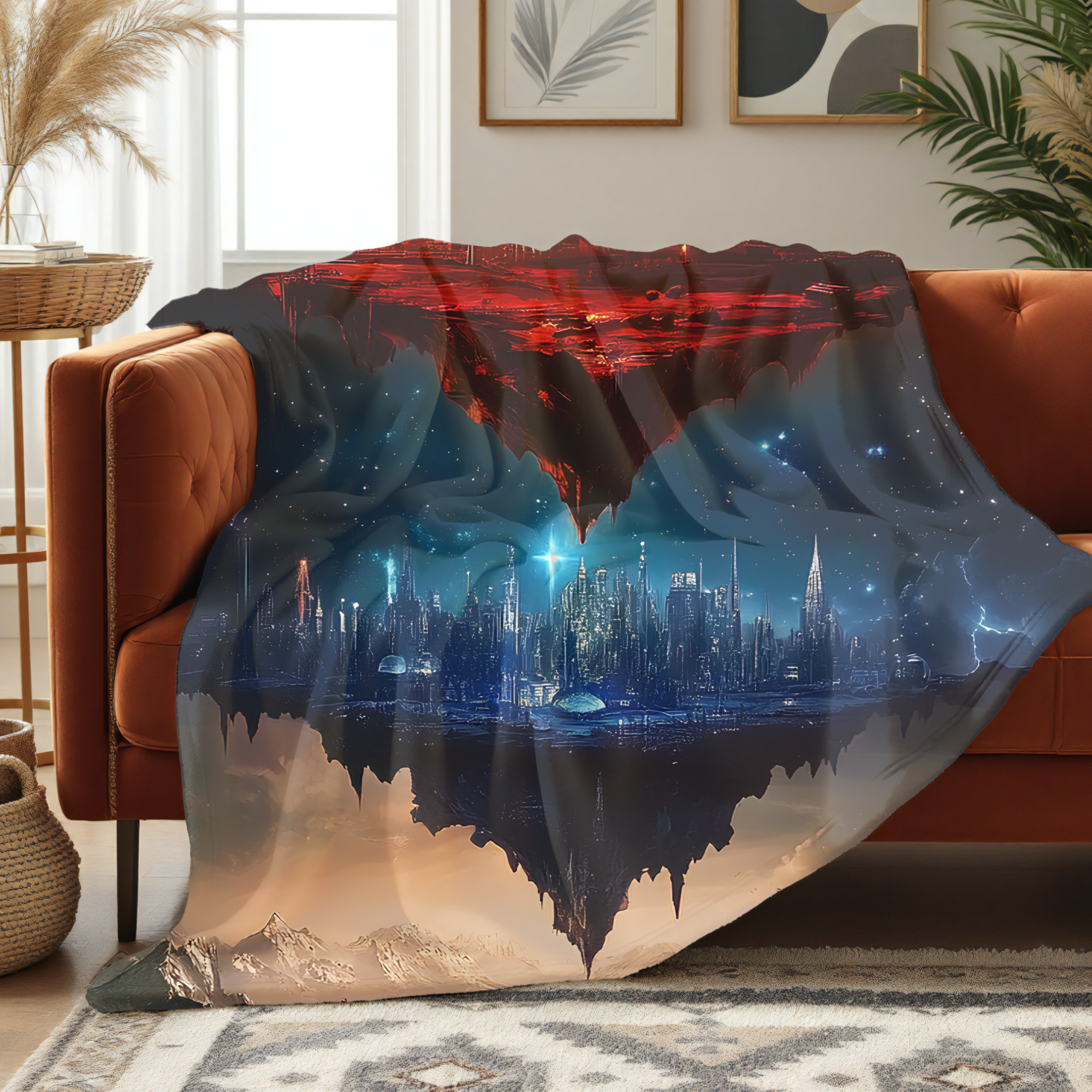 ACOTAR, Crescent City, Throne of Glass, Maasverse, Cozy Book Lover Gift, Reading Nook Throw
