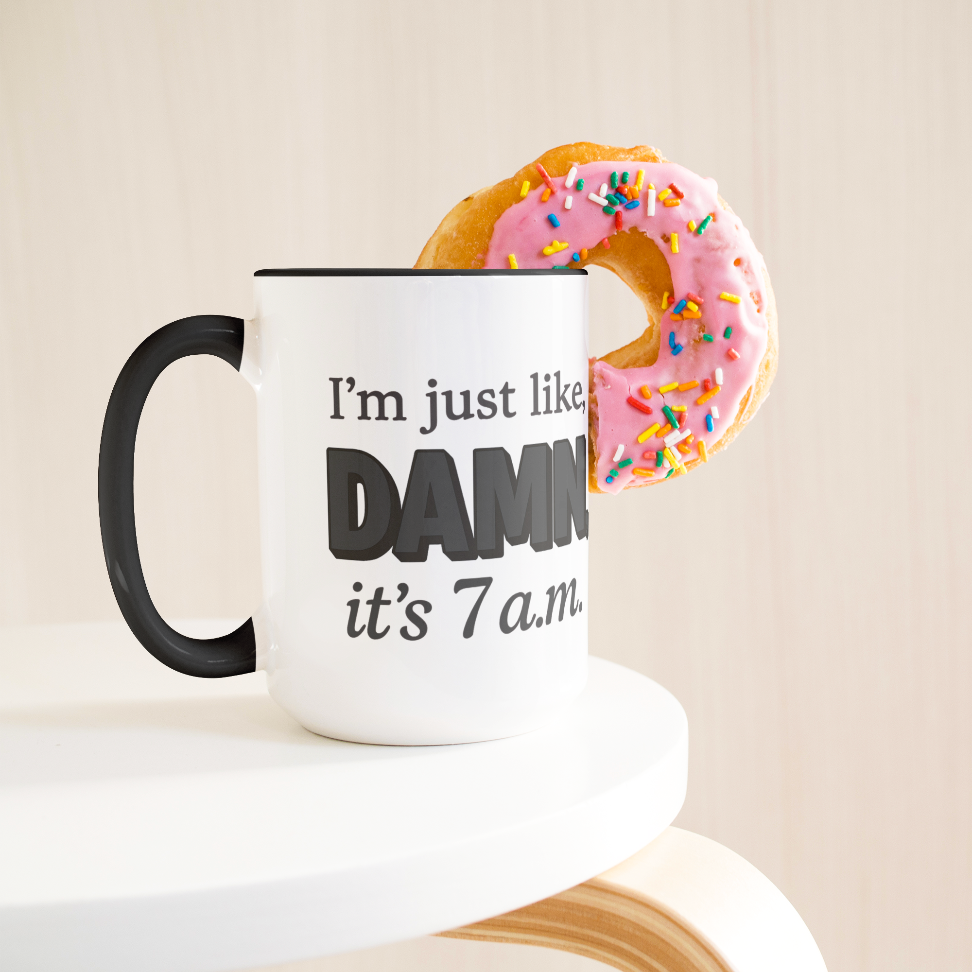 Damn_Its_7AM_Coffee_Mug_-_Grey_Lifestyle_Donut_LH_Mockup.png