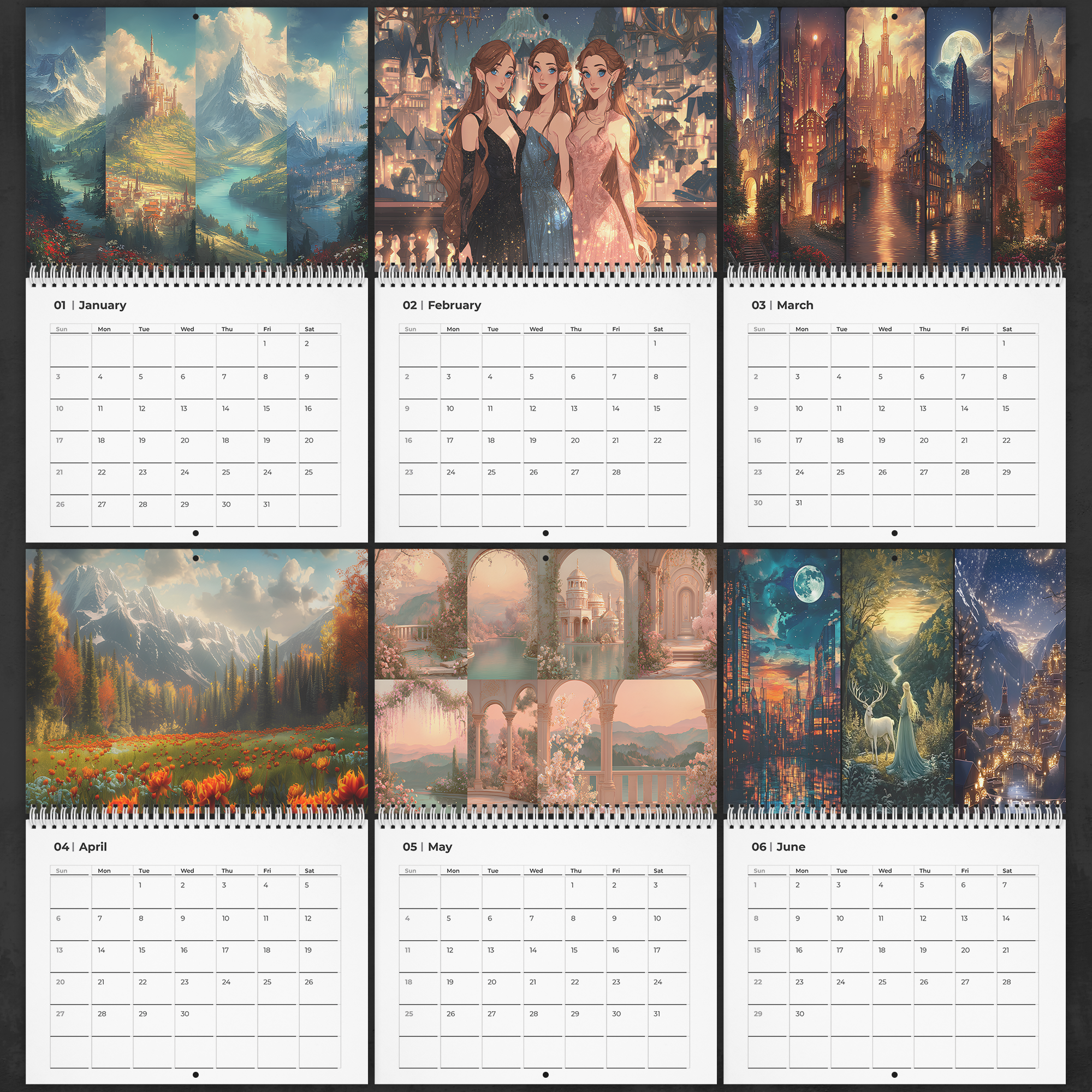 Scenes_of_Maasverse_Calendar_Pages_1-6_-_Small_Mockup.png