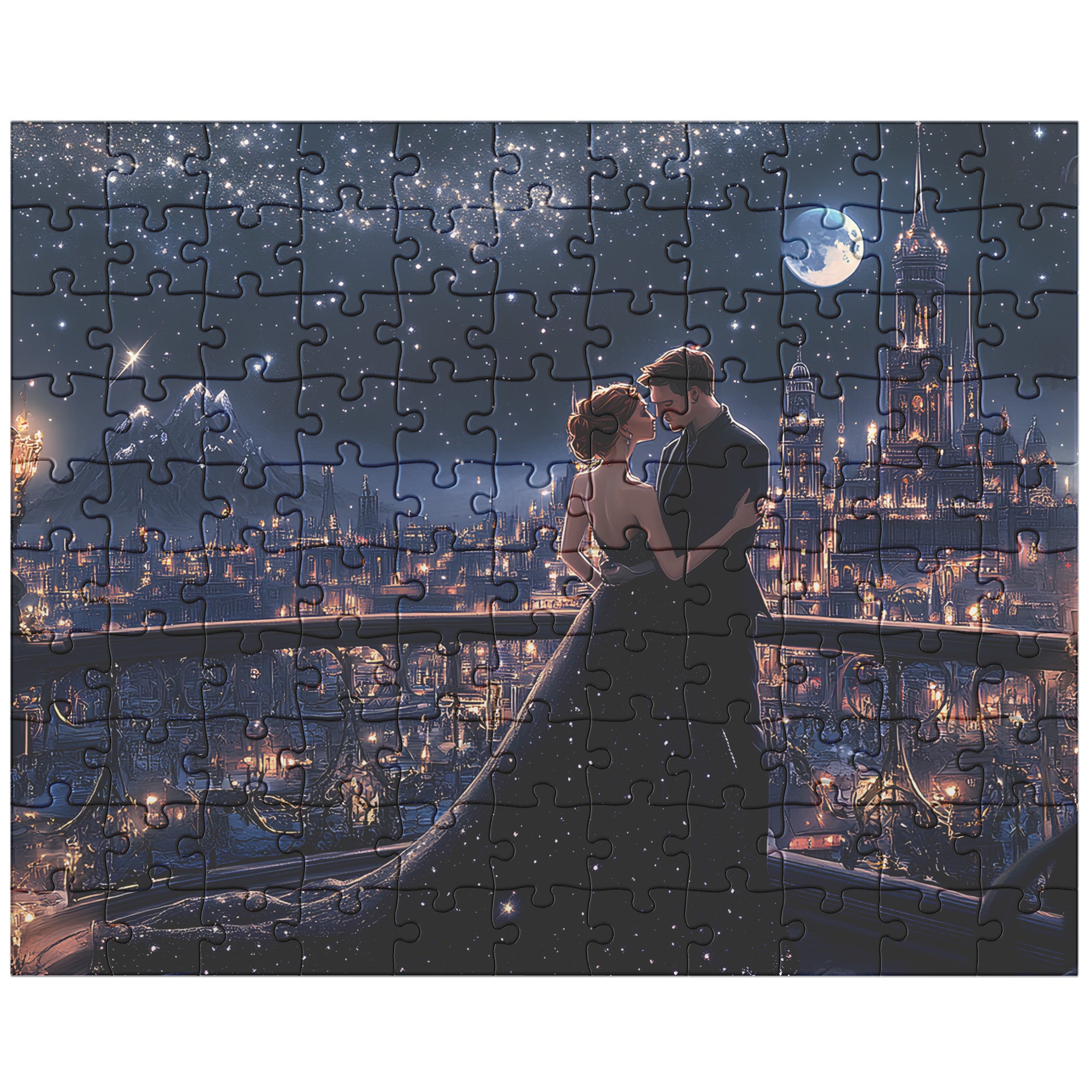 Feyre & Rhysand Velaris Puzzle - ACOTAR Fantasy Gift - 1000 Pcs Jigsaw