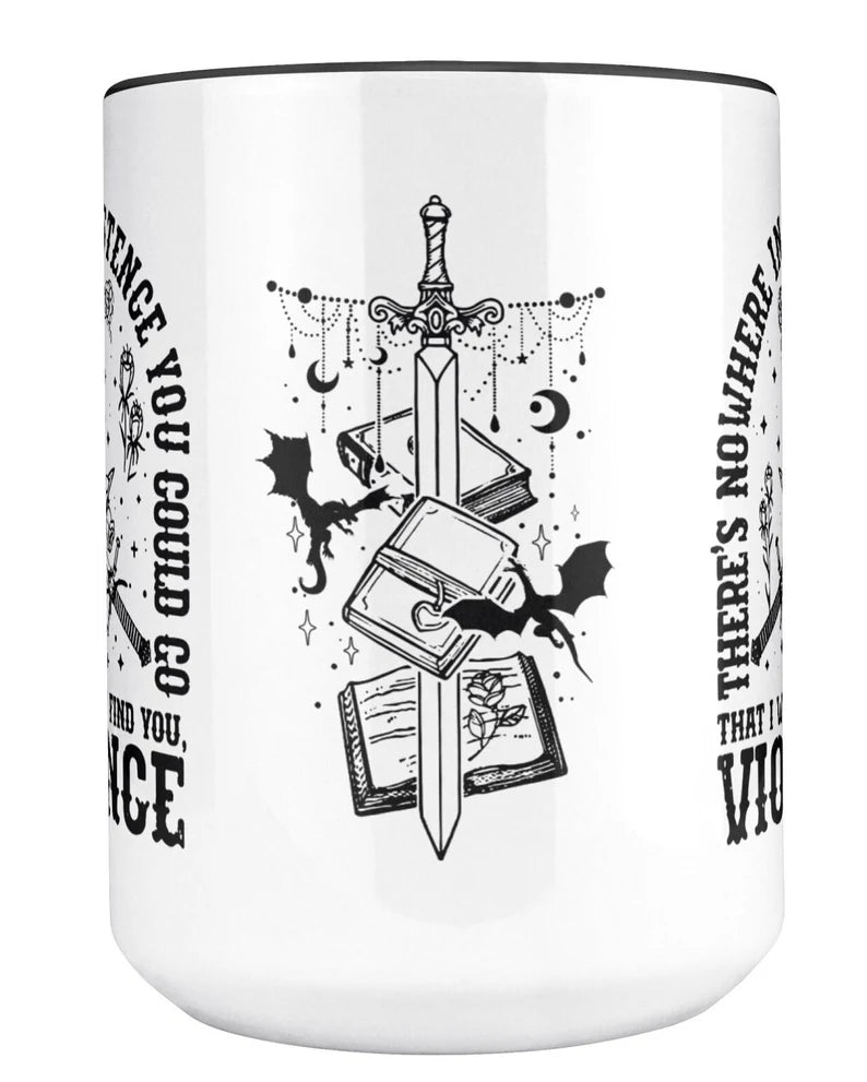 Wing Leader Basgiath War College 15oz Mug – Fourth Wing Fan Must-Have