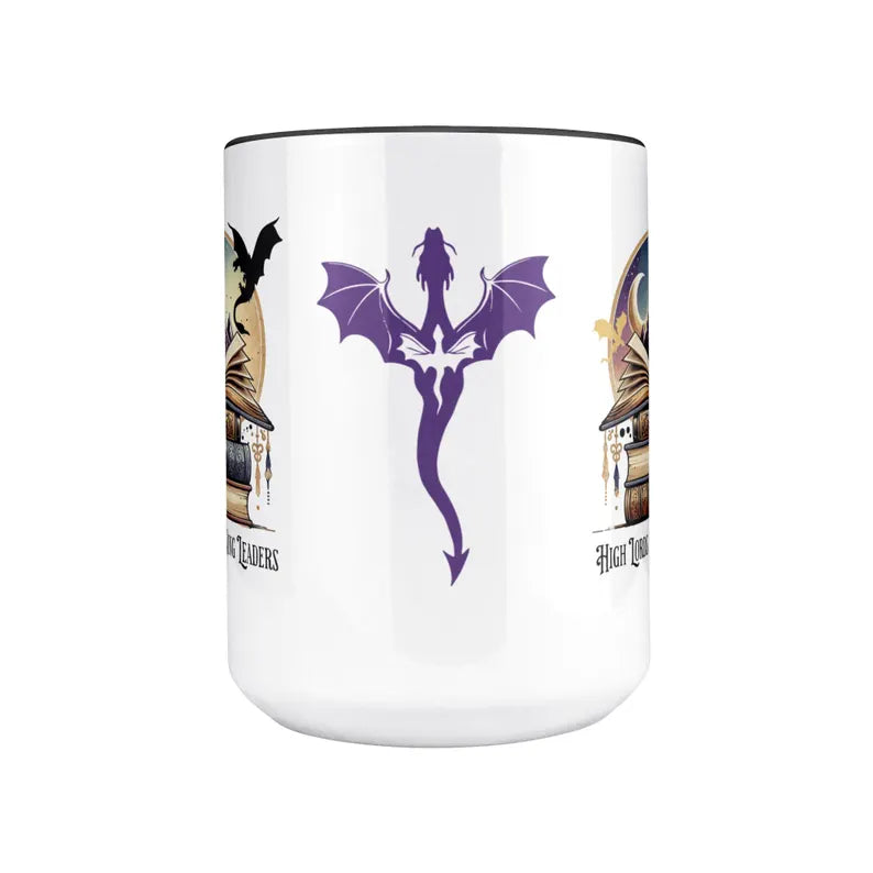 ACOTAR Fourth Wing Fantasy Mug - High Lords & Wing Leaders Book Lover Gift for SJM Fans 15oz