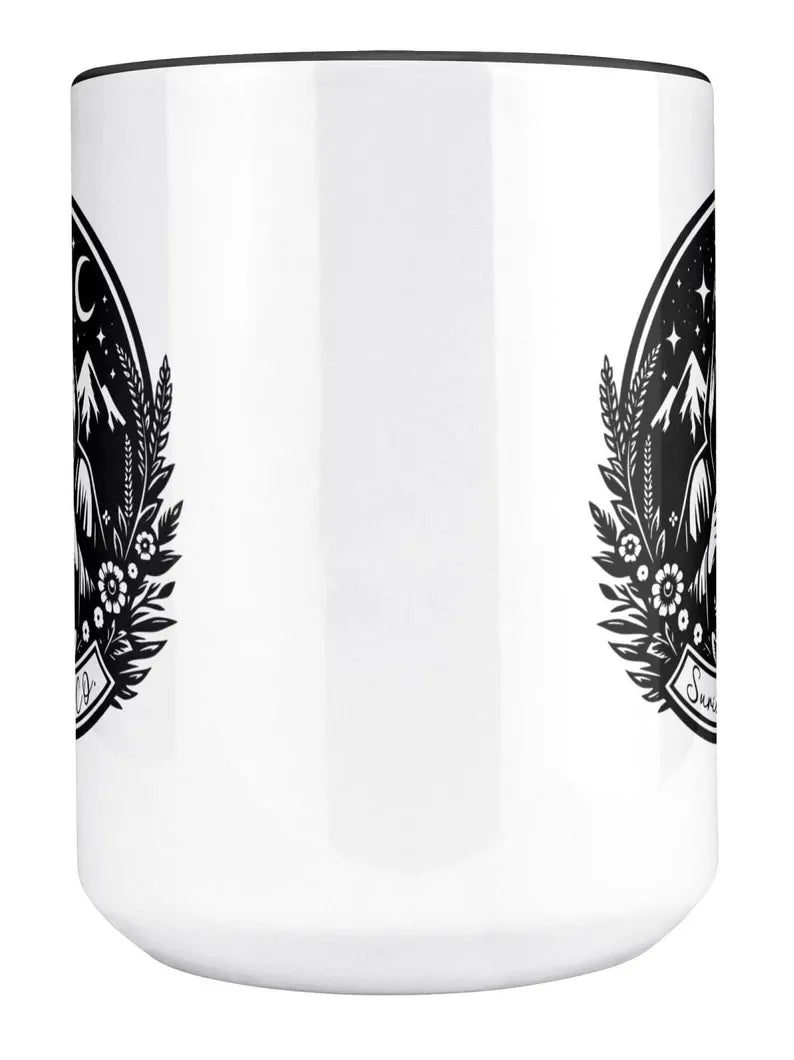 ACOTAR Inspired 15oz Ceramic Mug – Enchanting Velaris Book Gift