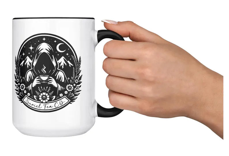 ACOTAR Inspired 15oz Ceramic Mug – Enchanting Velaris Book Gift