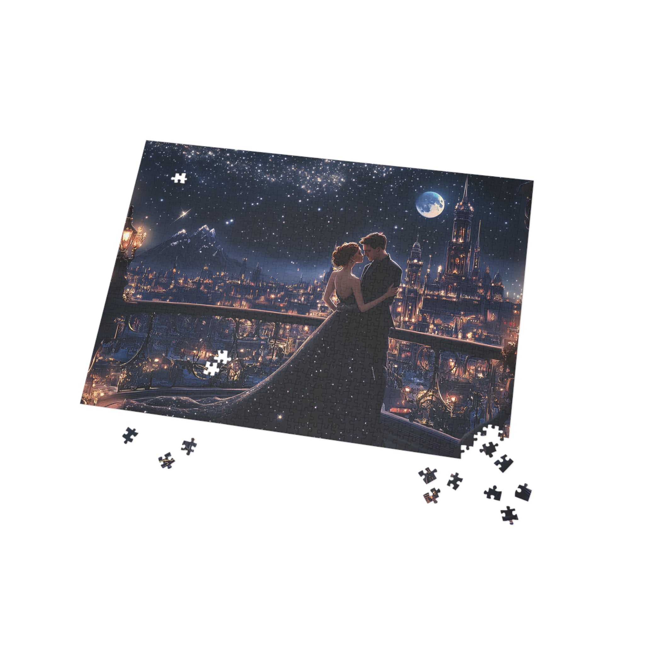 Feyre & Rhysand Velaris Puzzle - ACOTAR Fantasy Gift - 1000 Pcs Jigsaw