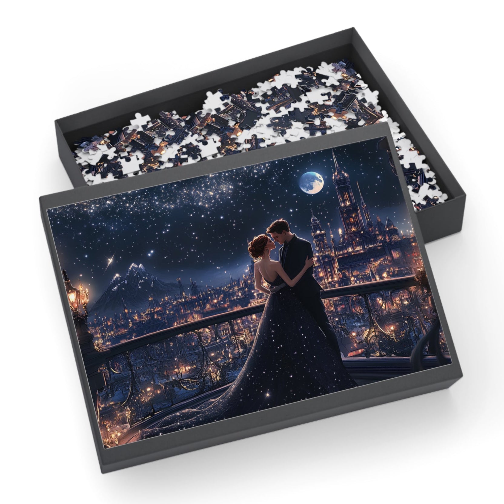 Feyre & Rhysand Velaris Puzzle - ACOTAR Fantasy Gift - 1000 Pcs Jigsaw
