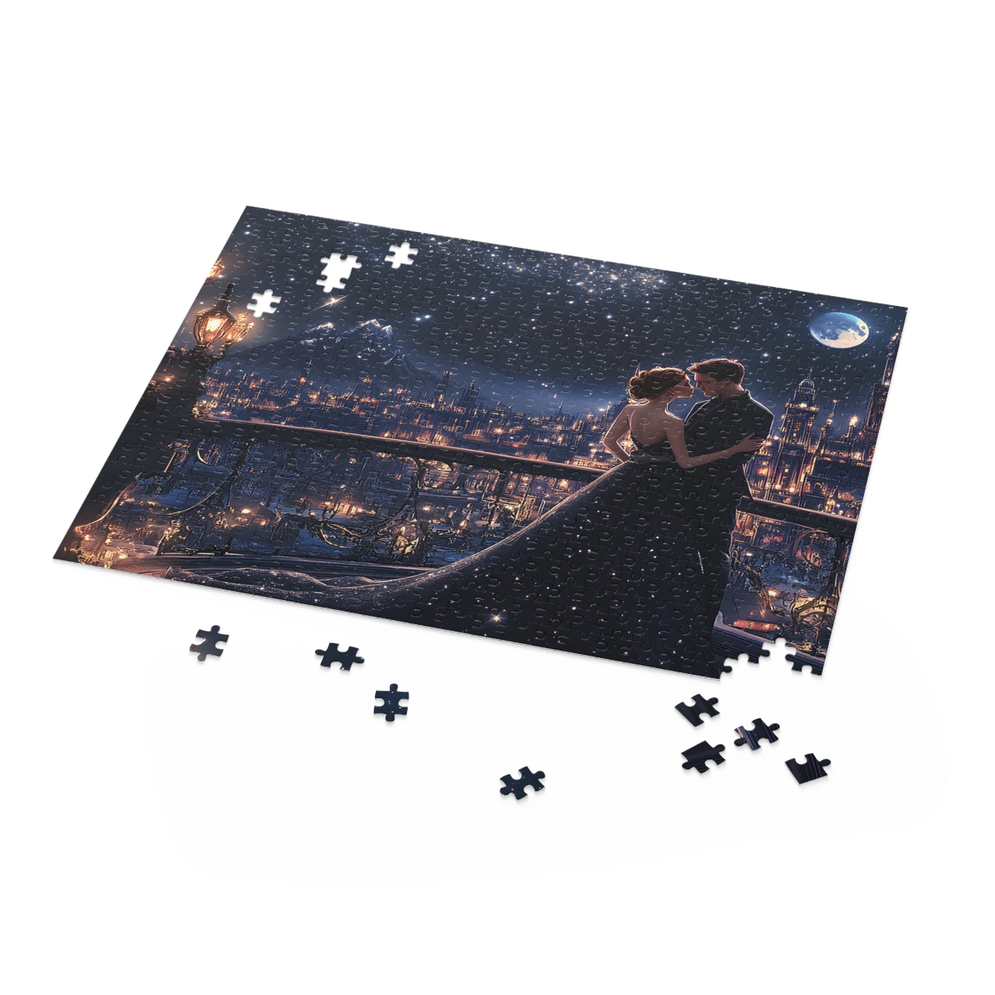 Feyre & Rhysand Velaris Puzzle - ACOTAR Fantasy Gift - 1000 Pcs Jigsaw