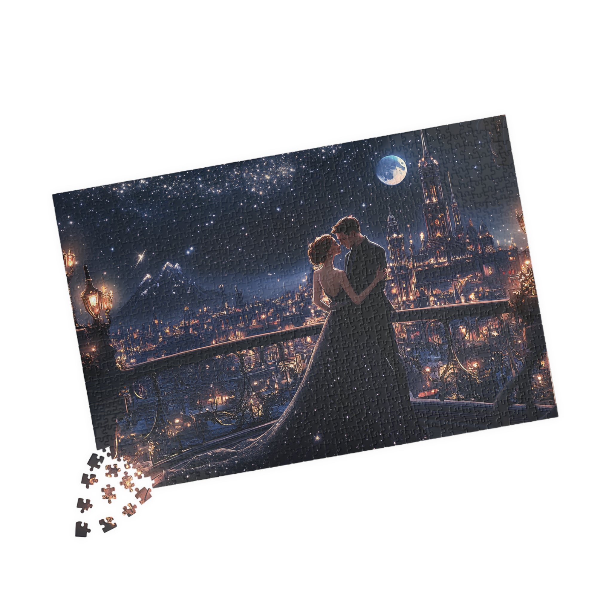 Feyre & Rhysand Velaris Puzzle - ACOTAR Fantasy Gift - 1000 Pcs Jigsaw