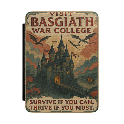 Dragon Rider Kindle Paperwhite Colorsoft Case - Fourth Wing Basgiath War College Wing Leader Case