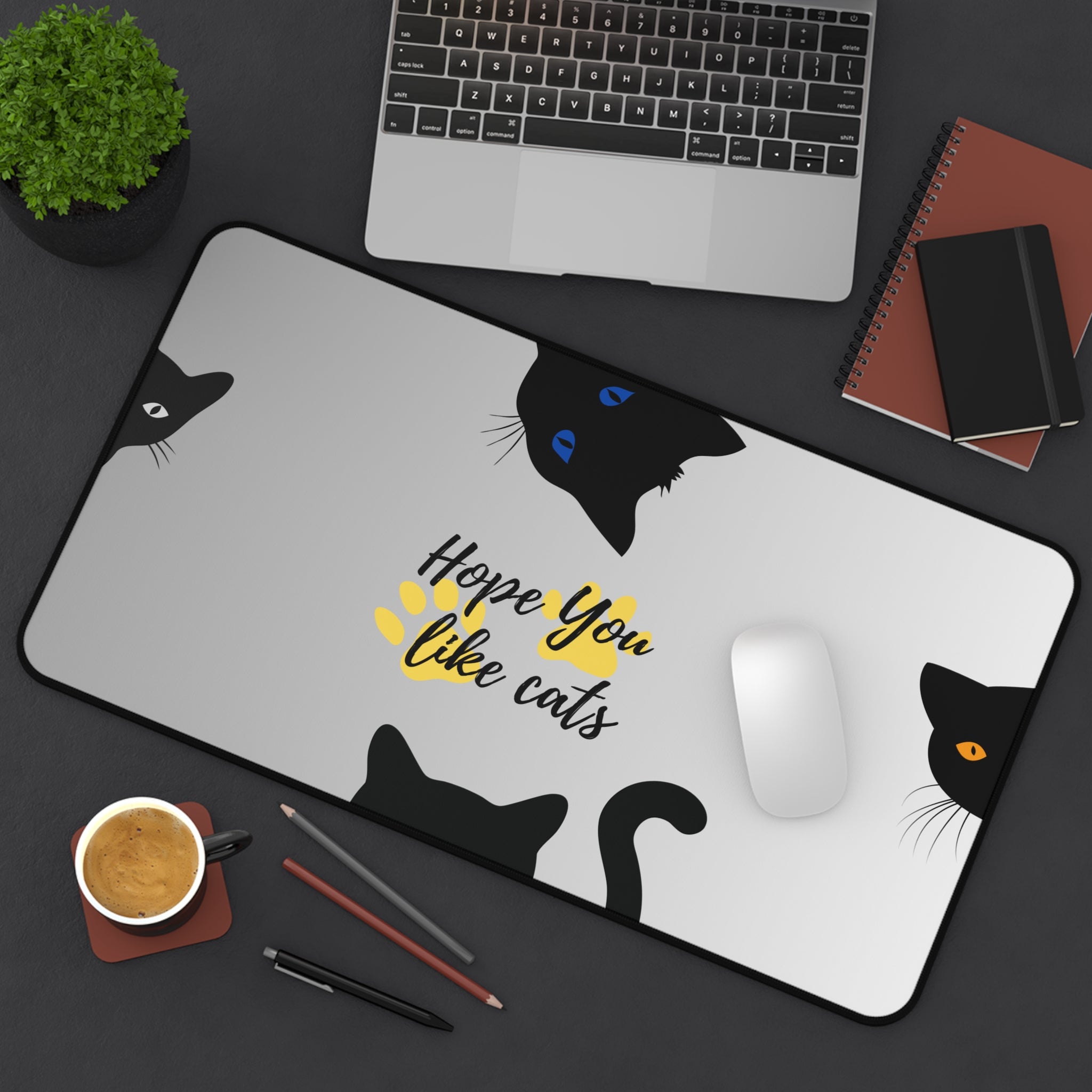 oversized desk protector for cat moms