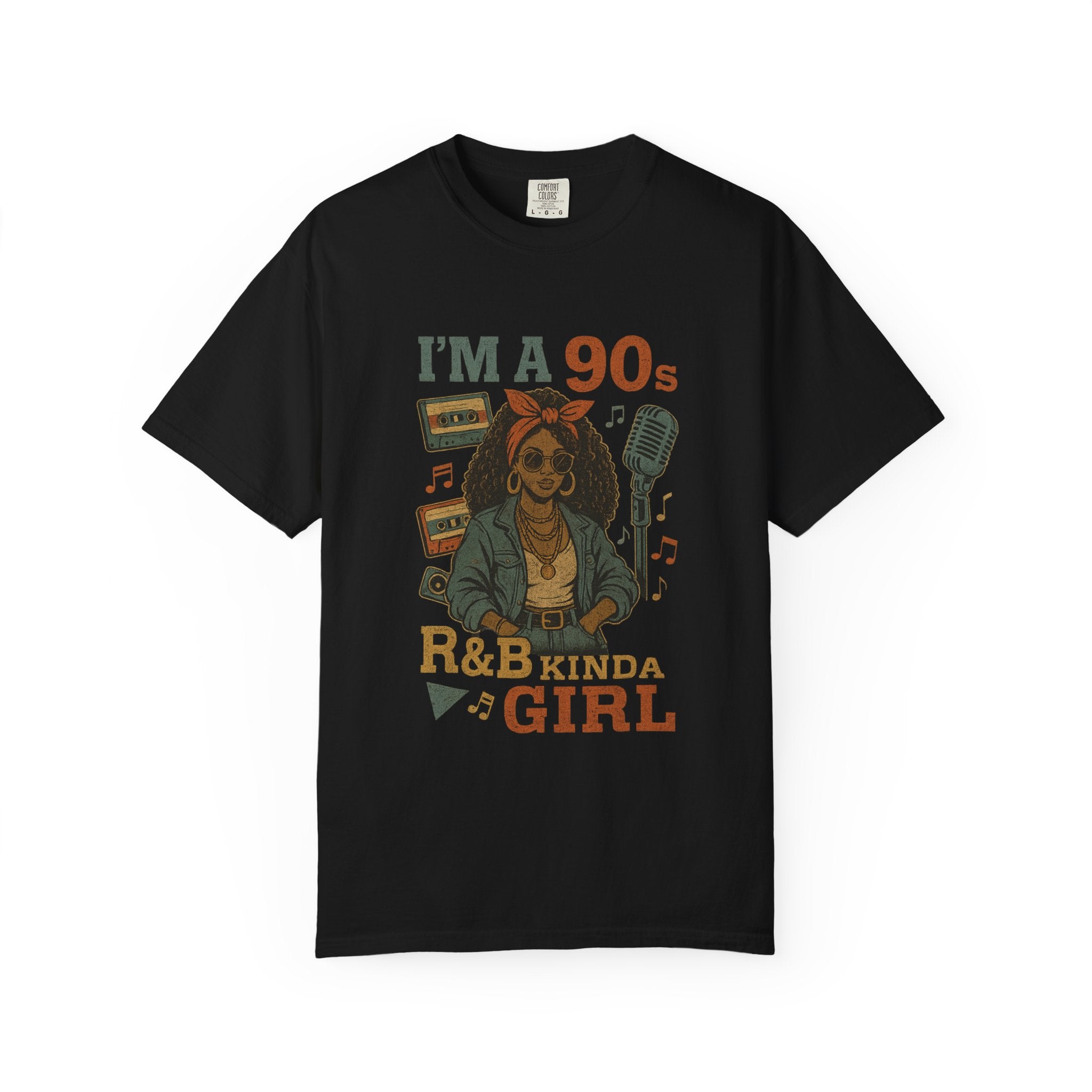 90s R&B Graphic Tee | Retro Hip Hop Soul Shirt, Nostalgic Black Girl Magic Top, Vintage Throwback T-Shirt