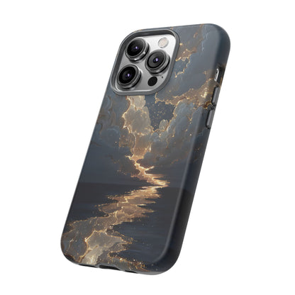 Celestial Night Sky Phone Case | Starry Cloud iPhone Cover, Protective Galaxy Case Gift for Dreamers