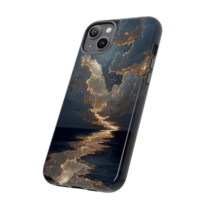 Celestial Night Sky Phone Case | Starry Cloud iPhone Cover, Protective Galaxy Case Gift for Dreamers