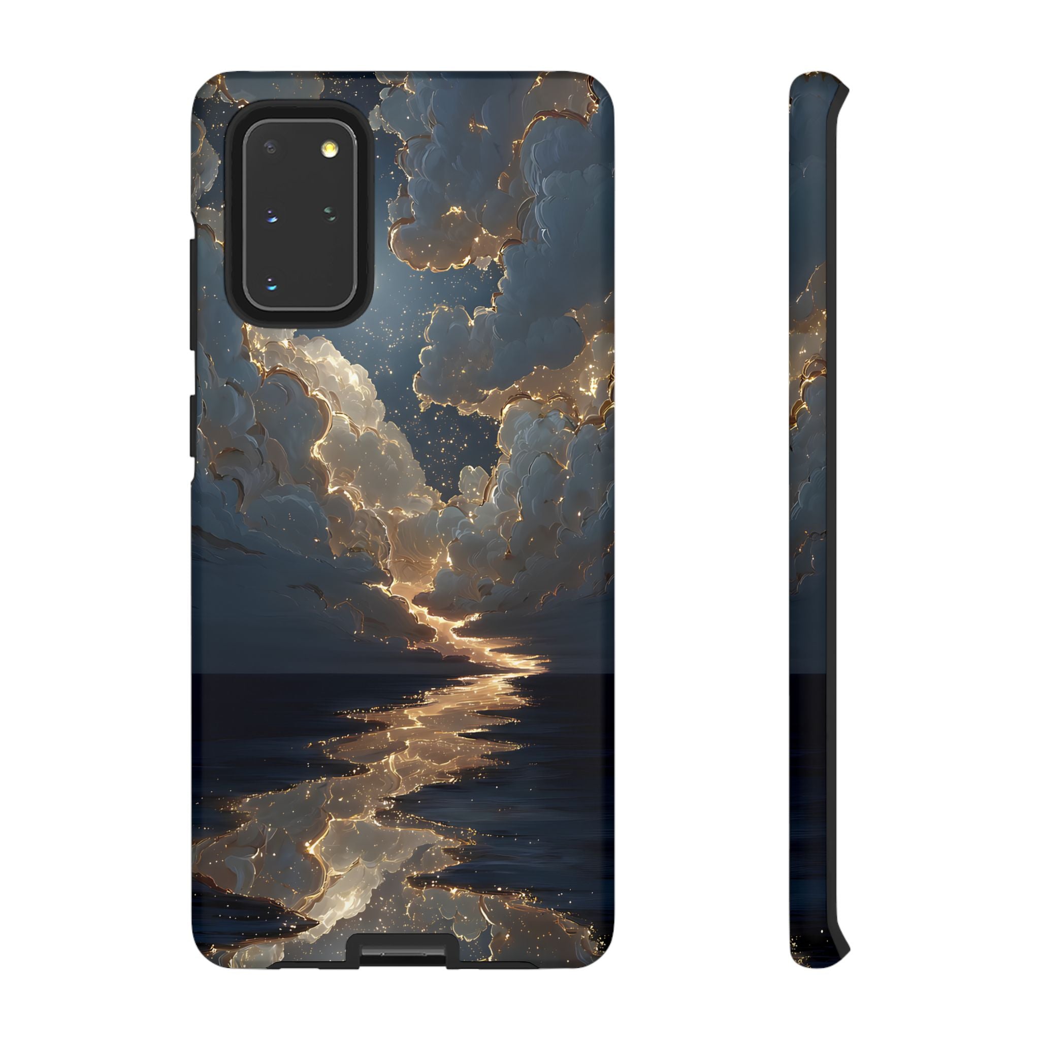 Celestial Night Sky Phone Case | Starry Cloud iPhone Cover, Protective Galaxy Case Gift for Dreamers