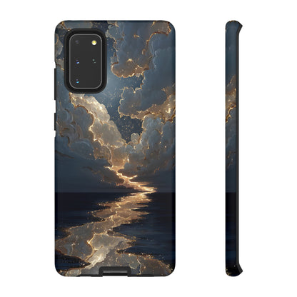 Celestial Night Sky Phone Case | Starry Cloud iPhone Cover, Protective Galaxy Case Gift for Dreamers