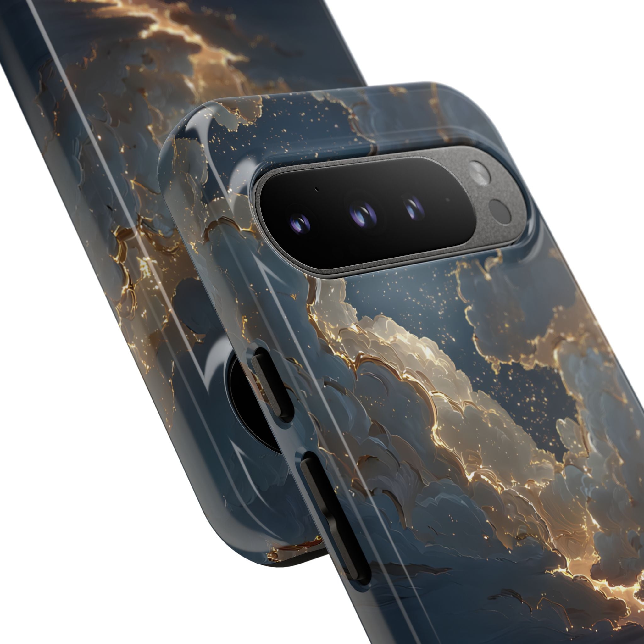 Celestial Night Sky Phone Case | Starry Cloud iPhone Cover, Protective Galaxy Case Gift for Dreamers