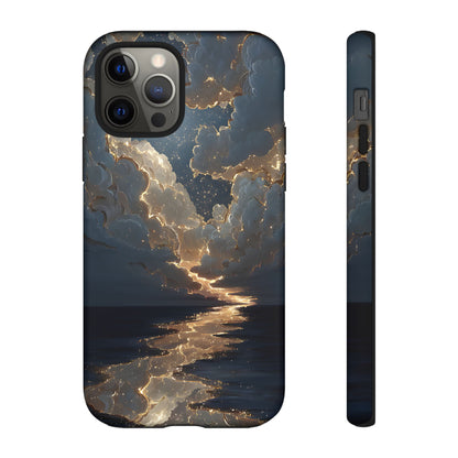 Celestial Night Sky Phone Case | Starry Cloud iPhone Cover, Protective Galaxy Case Gift for Dreamers
