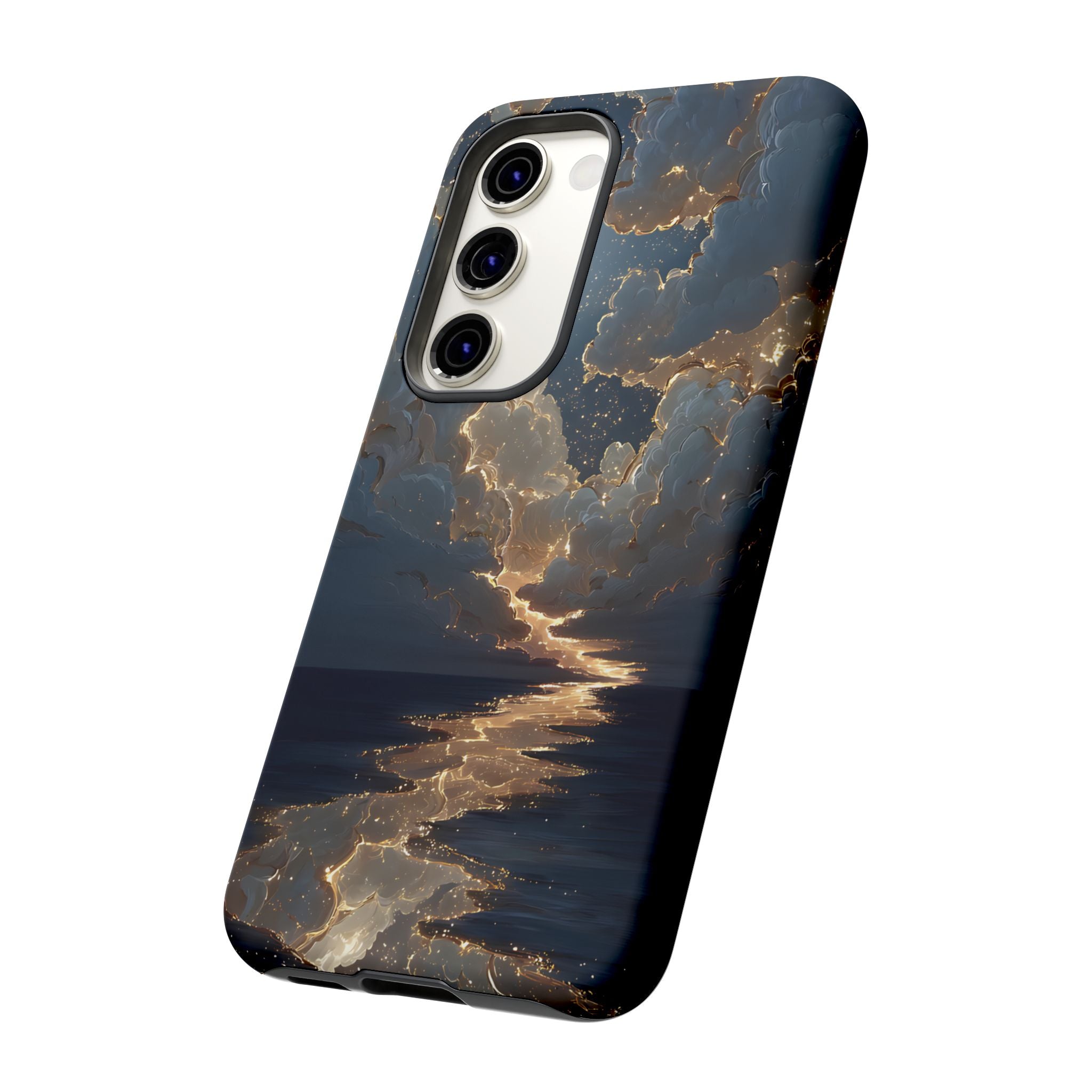 Celestial Night Sky Phone Case | Starry Cloud iPhone Cover, Protective Galaxy Case Gift for Dreamers