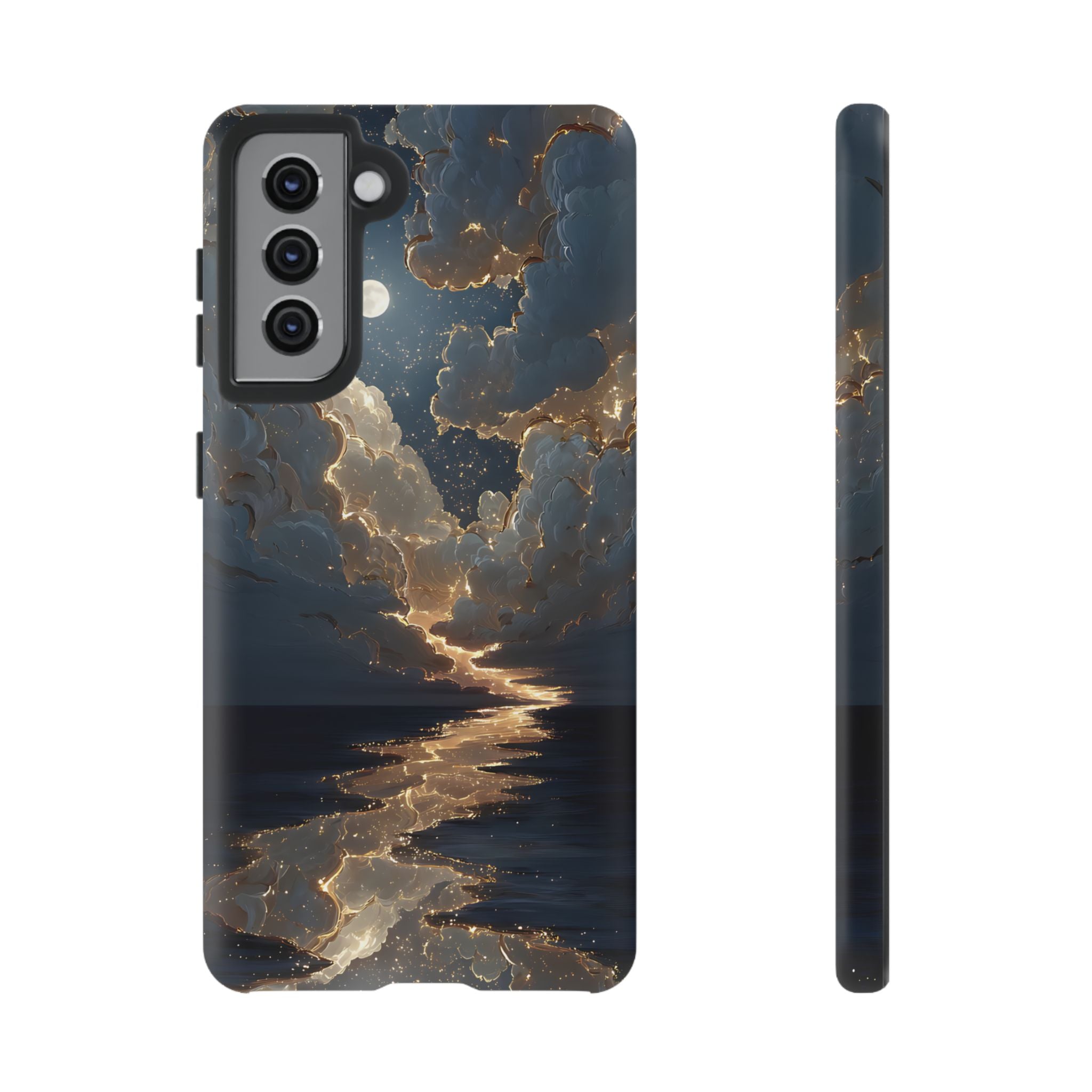 Celestial Night Sky Phone Case | Starry Cloud iPhone Cover, Protective Galaxy Case Gift for Dreamers