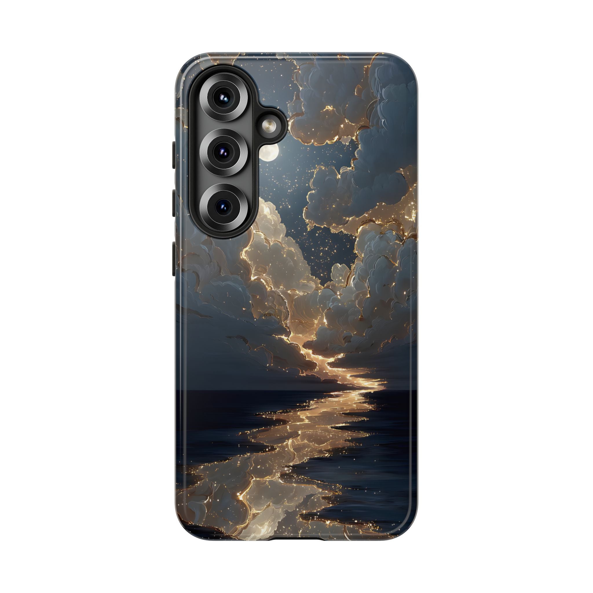 Celestial Night Sky Phone Case | Starry Cloud iPhone Cover, Protective Galaxy Case Gift for Dreamers