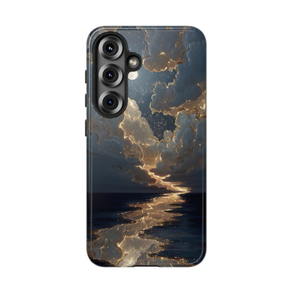 Celestial Night Sky Phone Case | Starry Cloud iPhone Cover, Protective Galaxy Case Gift for Dreamers