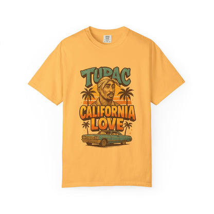 California Love Vintage Hip Hop T-Shirt | Retro 90s Rap Graphic Tee, Comfort Colors Streetwear