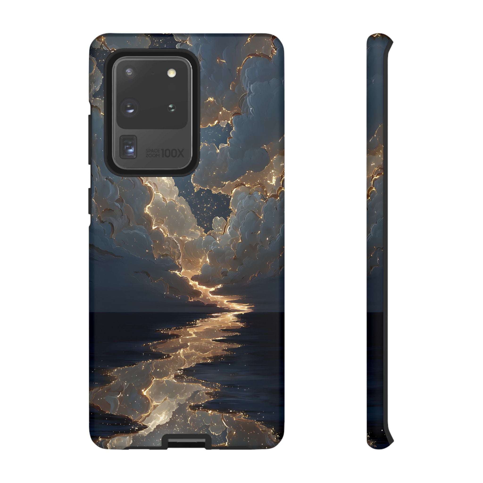 Celestial Night Sky Phone Case | Starry Cloud iPhone Cover, Protective Galaxy Case Gift for Dreamers