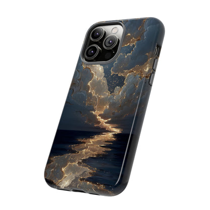 Celestial Night Sky Phone Case | Starry Cloud iPhone Cover, Protective Galaxy Case Gift for Dreamers