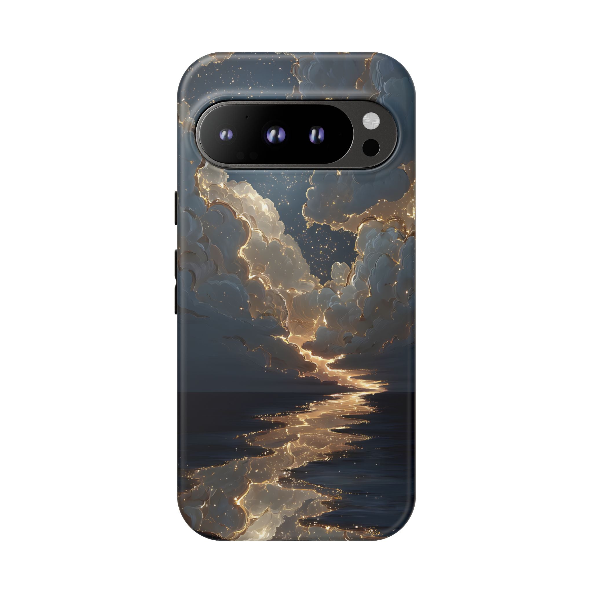 Celestial Night Sky Phone Case | Starry Cloud iPhone Cover, Protective Galaxy Case Gift for Dreamers