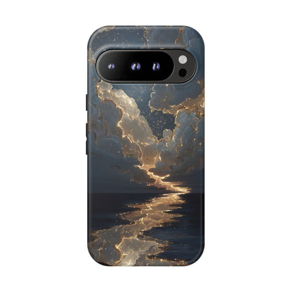 Celestial Night Sky Phone Case | Starry Cloud iPhone Cover, Protective Galaxy Case Gift for Dreamers