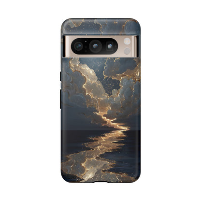 Celestial Night Sky Phone Case | Starry Cloud iPhone Cover, Protective Galaxy Case Gift for Dreamers