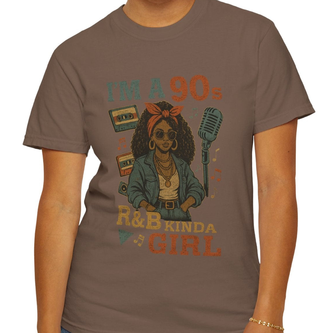 90s R&B Graphic Tee | Retro Hip Hop Soul Shirt, Nostalgic Black Girl Magic Top, Vintage Throwback T-Shirt