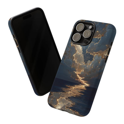 Celestial Night Sky Phone Case | Starry Cloud iPhone Cover, Protective Galaxy Case Gift for Dreamers