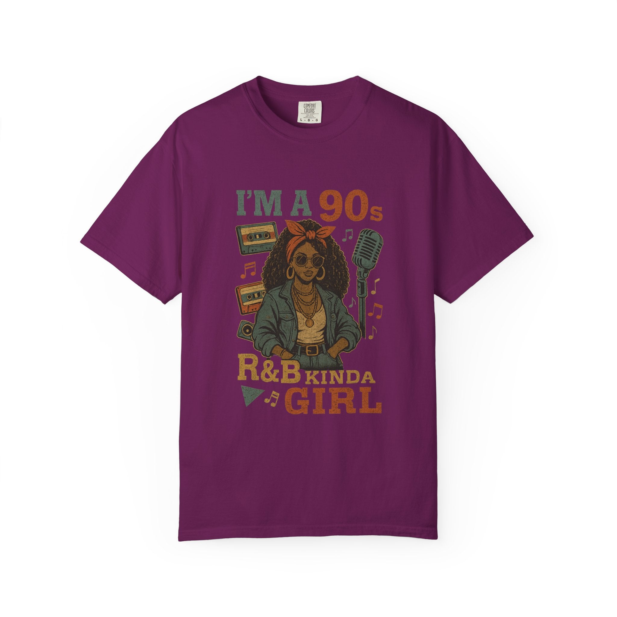 90s R&B Graphic Tee | Retro Hip Hop Soul Shirt, Nostalgic Black Girl Magic Top, Vintage Throwback T-Shirt
