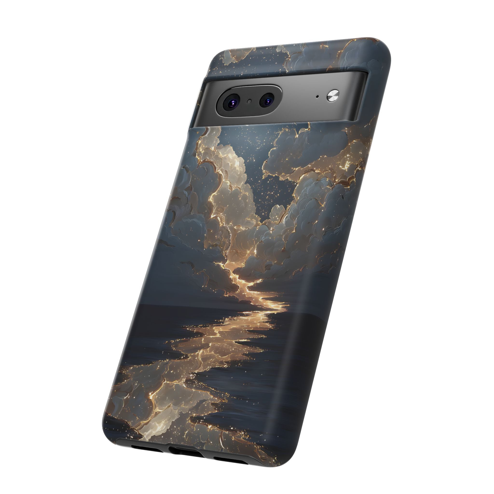 Celestial Night Sky Phone Case | Starry Cloud iPhone Cover, Protective Galaxy Case Gift for Dreamers