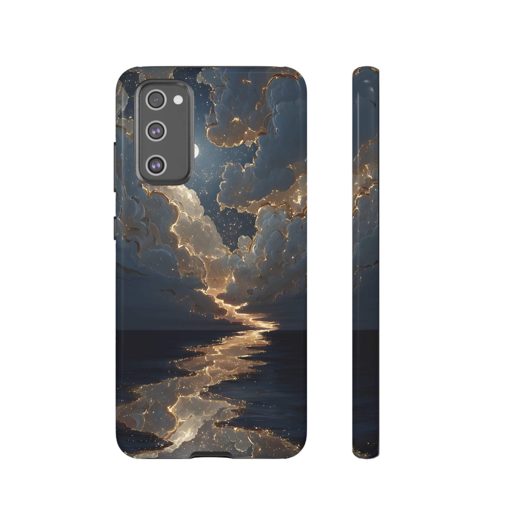 Celestial Night Sky Phone Case | Starry Cloud iPhone Cover, Protective Galaxy Case Gift for Dreamers