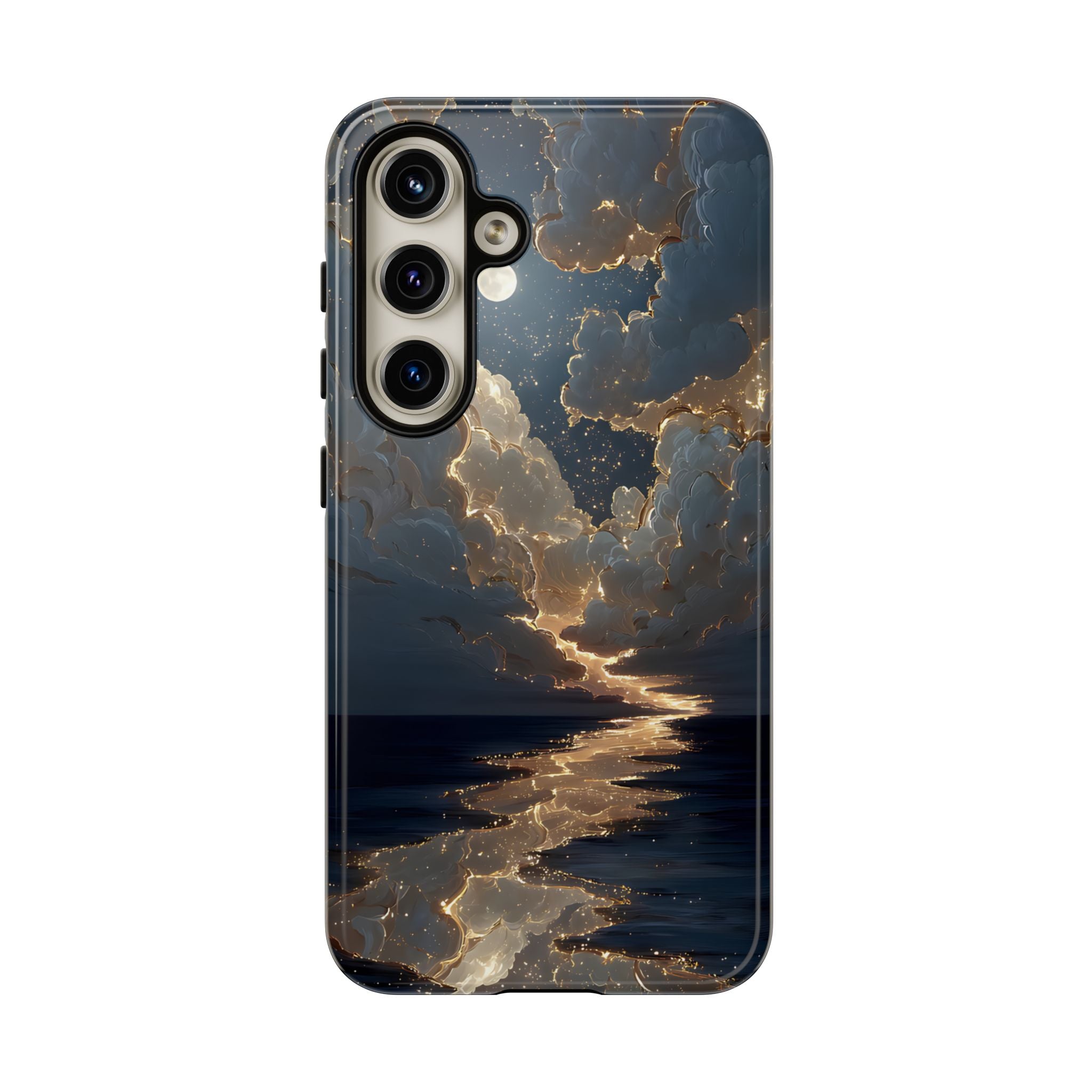Celestial Night Sky Phone Case | Starry Cloud iPhone Cover, Protective Galaxy Case Gift for Dreamers