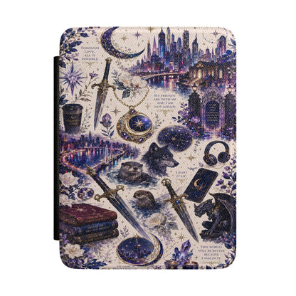 Crescent City Fantasy Kindle Case | Celestial City Kindle Paperwhite Cover