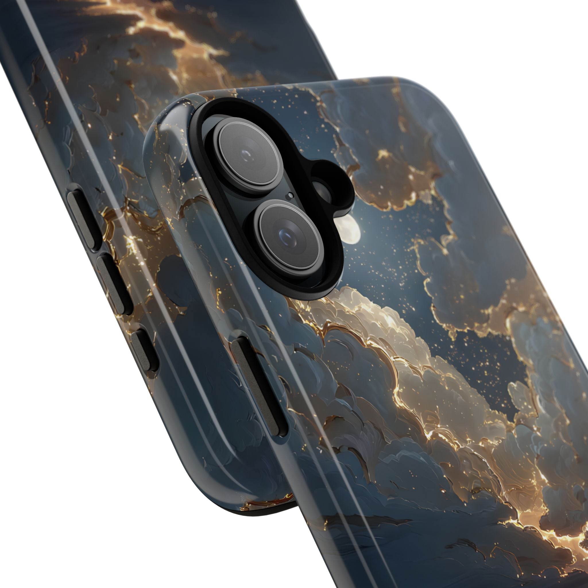 Celestial Night Sky Phone Case | Starry Cloud iPhone Cover, Protective Galaxy Case Gift for Dreamers