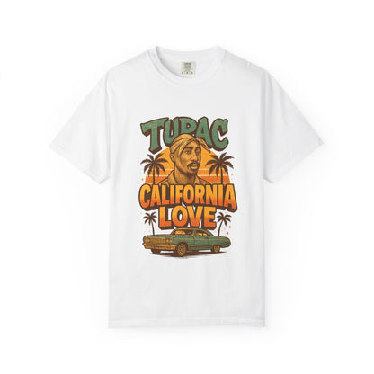 California Love Vintage Hip Hop T-Shirt | Retro 90s Rap Graphic Tee, Comfort Colors Streetwear