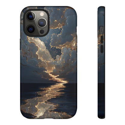 Celestial Night Sky Phone Case | Starry Cloud iPhone Cover, Protective Galaxy Case Gift for Dreamers