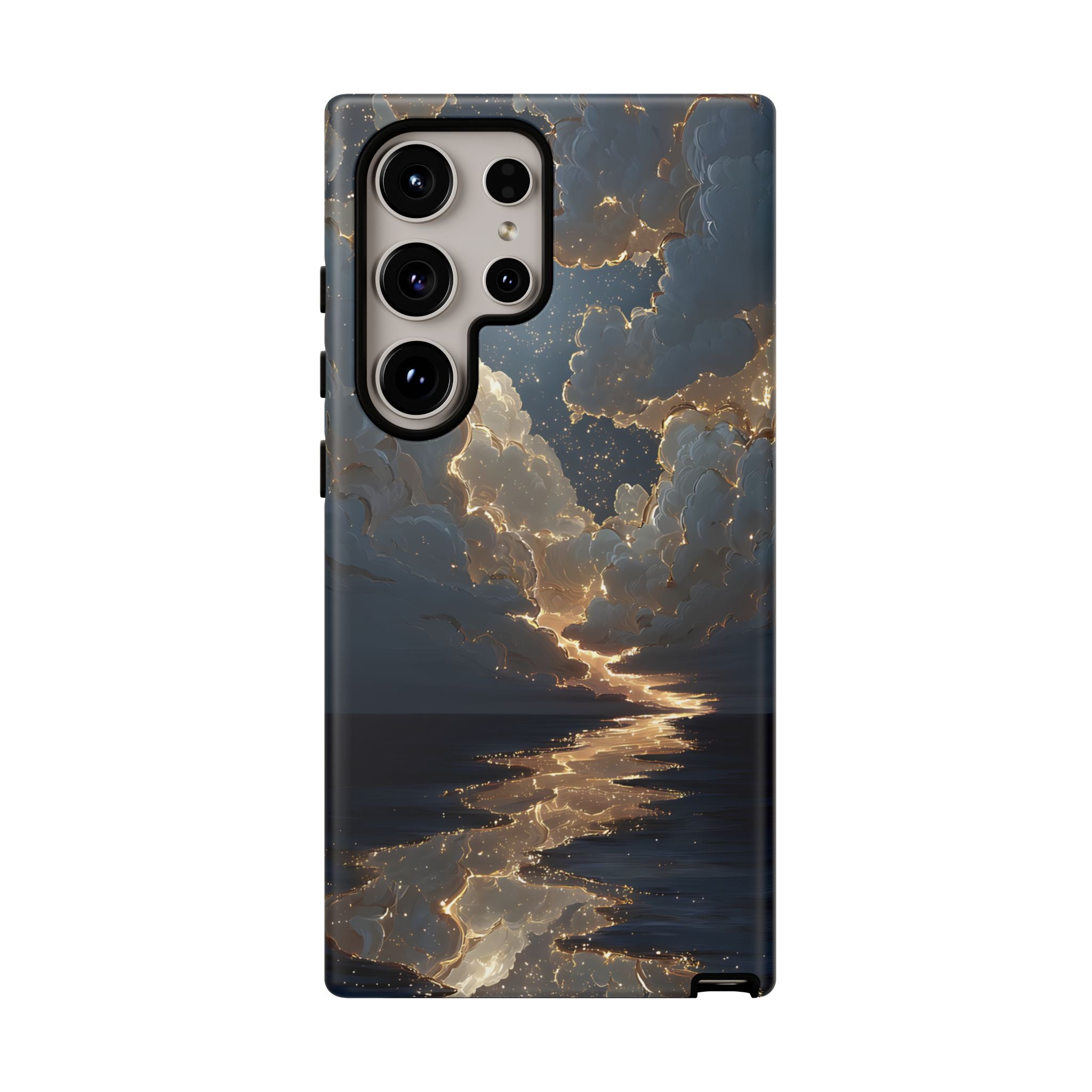 Celestial Night Sky Phone Case | Starry Cloud iPhone Cover, Protective Galaxy Case Gift for Dreamers