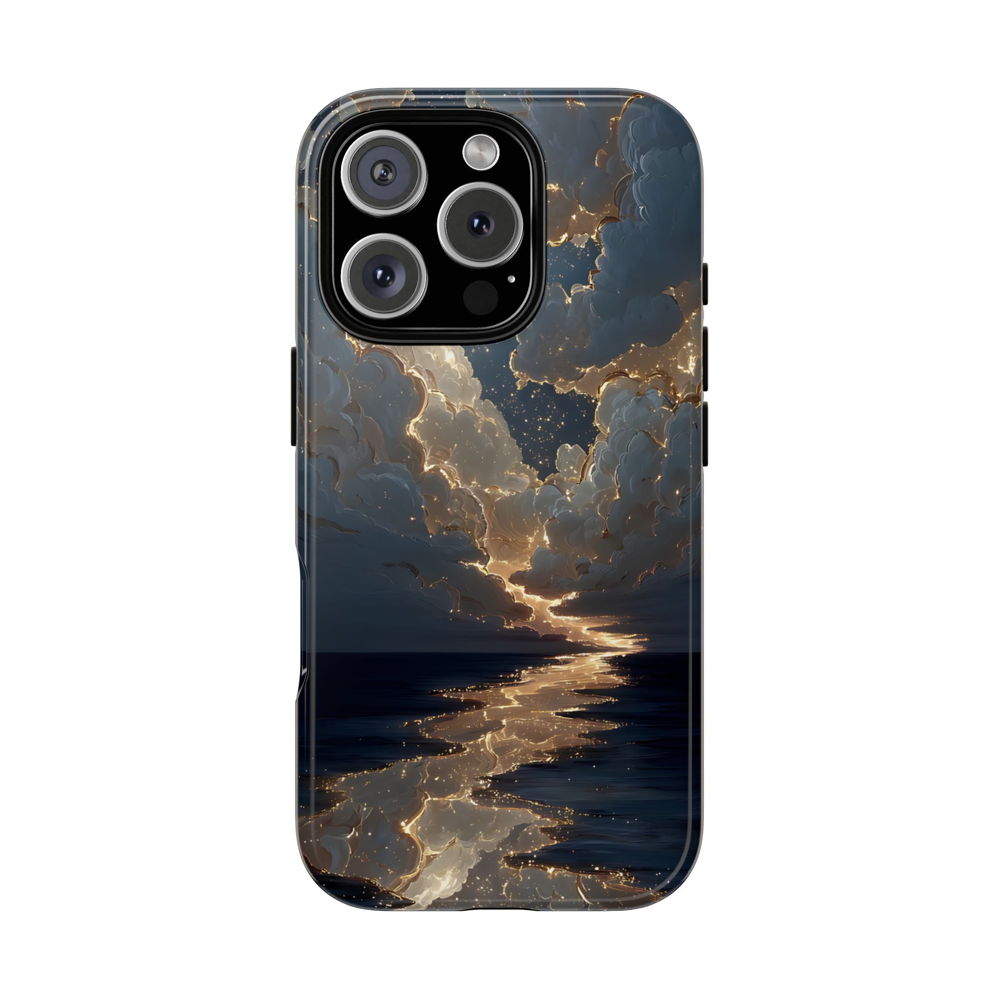Celestial Night Sky Phone Case | Starry Cloud iPhone Cover, Protective Galaxy Case Gift for Dreamers
