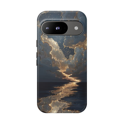 Celestial Night Sky Phone Case | Starry Cloud iPhone Cover, Protective Galaxy Case Gift for Dreamers